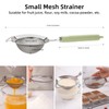 YENXIKU Stainless Steel Strainers Fine Mesh Sieve, Sifter for Baking,
