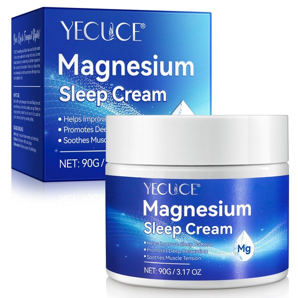 FUKEVY Magnesium Lotion,Pure Magnesium Cream for Better Sleep,Leg & Joint