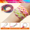 295 PCS Scoobies Strings Kit, Scoubidou Strings, Plastic Lacing Cord