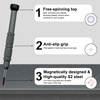 Phillips Screwdriver #0 3.0mm PH 0, Small Screwdriver, Magnetic, Lightweight,
