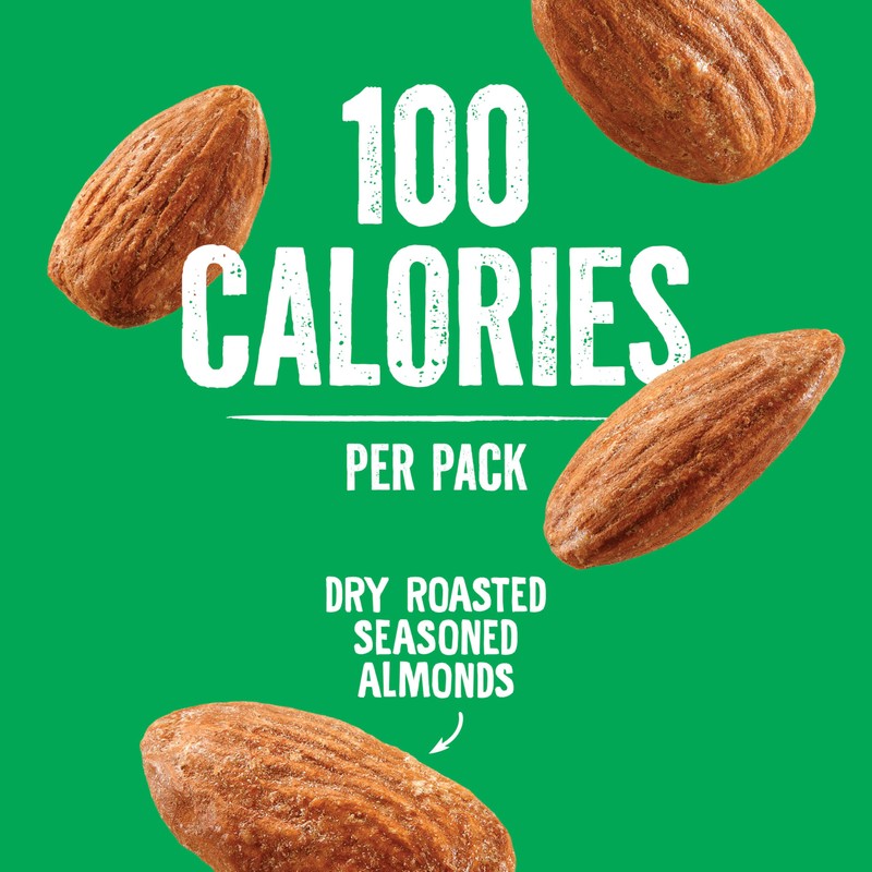 Emerald Nuts, Dry Roasted Almonds 100 Calorie Packs, 0.63 Ounce