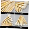 PACKOVE 10Pcs Marble Pattern Makeup Brushes Professional Face Powder Foundation