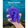 W WSTOO Adults Diving Snorkel Breathing Tube Silicone Flexible Foldable