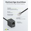 Goobay 68258 15 Meters Black RJ11/RJ14 Plug (6P4C) to RJ11