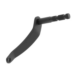 Riloer Extended Shifter Shaft Shift Arm Black, 2018+ Compatible with Harley FL Softail Models with Footboards, Gear Shifter Shift Rod Lever Arm