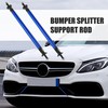 MACHSWON 2pcs Front Rear Bumper Lip Splitter Strut Rod Adjustable