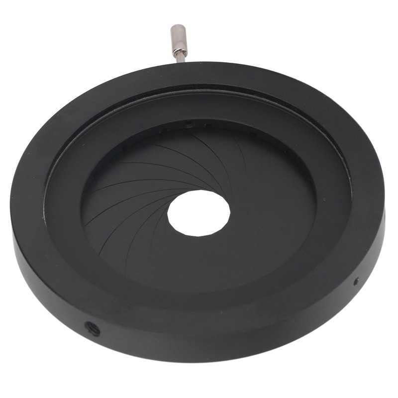 Adjustable Aperture 2‑50mm Iris Diaphragm Aluminum Alloy Manual Aperture Adjustable