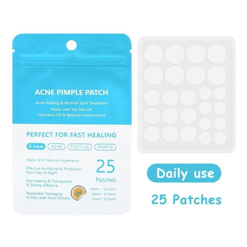 25 Parches Para Eliminar Cicatrices, Acné, Acné, Acné, Ma