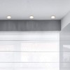 MiniSun | Modern Fire Rated Brushed Chrome GU10 Recessed Ceiling