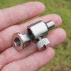 Carp Fishing Quick Change Connector For Rod Pod Stainless Steel
