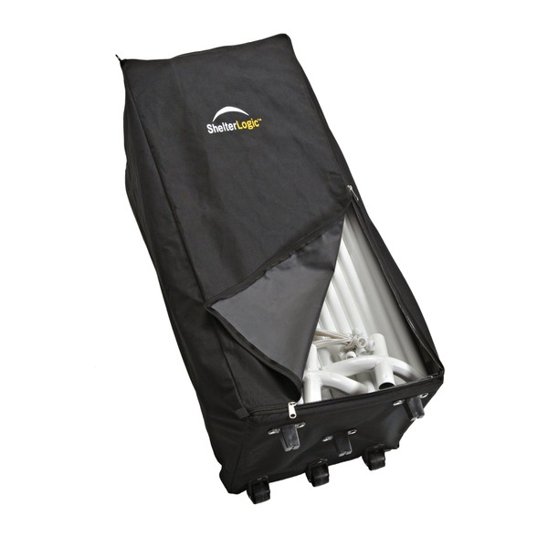 ShelterLogic Store-IT Canopy Rolling Storage Bag, Black