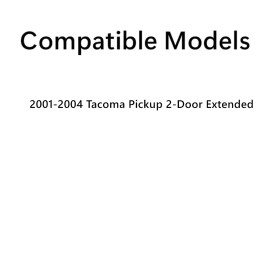NAGD Fits 2001-2004 Toyota Tacoma 2Dr Extended Passenger Right Quarter Glass Window