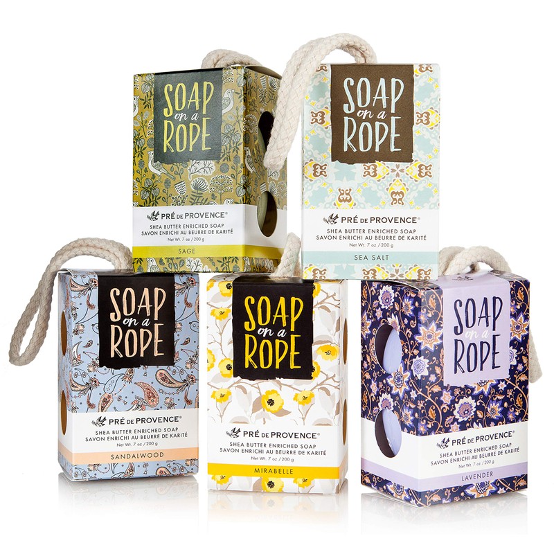 Pre de Provence Soap On a Rope, Sea Salt, 200