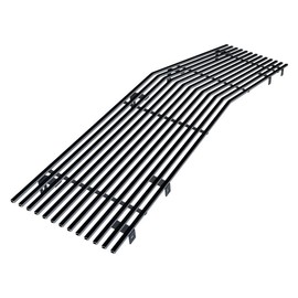 APS Premium Stainless Steel Black 8x6 Horizontal Billet Grille Grill Insert Compatible with Ford Mustang 1967 1968 Main Upper N19-J84258F