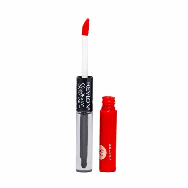 Labial Líquido Revlon ColorStay Overtime Lipcolor tono 20 Cherry Time