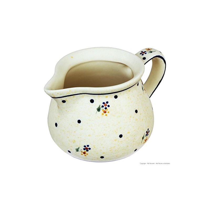 Original Bunzlauer Keramik Cream Jug 0.4 Litres in Design 111