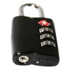 Em-D-Kay #920 TSA Accepted Padlock, 3-Dial Resettable Combination Luggage Lock