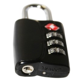 Em-D-Kay #920 TSA Accepted Padlock, 3-Dial Resettable Combination Luggage Lock