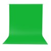 HEMMOTOP Green Screen Backdrop, 5x6.5 ft Photography Chroma Key Greenscreen