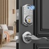 AkaGear DS10 Keyless Entry Door Lock with Handle - 2