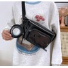 Ita Bag Crossbody,Chest Bag Pack,Shoulder Sling Bag with Button Organizer