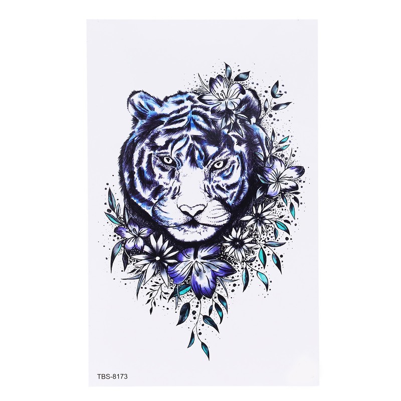 8 Sheets Full Sleeve Temporary Tattoos Stickers Watrproof 8 Sheets