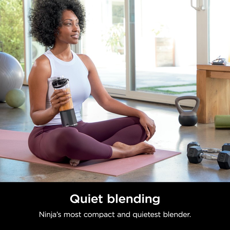 Ninja Blast Portable Blender, Cordless, 18oz. Vessel, Personal Blender For-Shakes