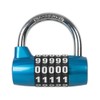 Silverline 425105 Zinc Alloy 5-Digit Combination Padlock 7 mm