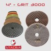 Granite Wet Diamond Polishing Pads 4 Inch for Marble Concrete