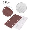TA-VIGOR 15Pcs Sanding Sheets 80 Grit, 95mm x 185mm Rectangular
