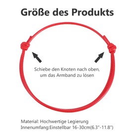 AOZUO Set of 4 Leather Bracelets for Men, Leather Bracelets, Gift for Men and Women, Bracelets for Men, Fabric Leather Bracelet for Women and Men, Wax thread