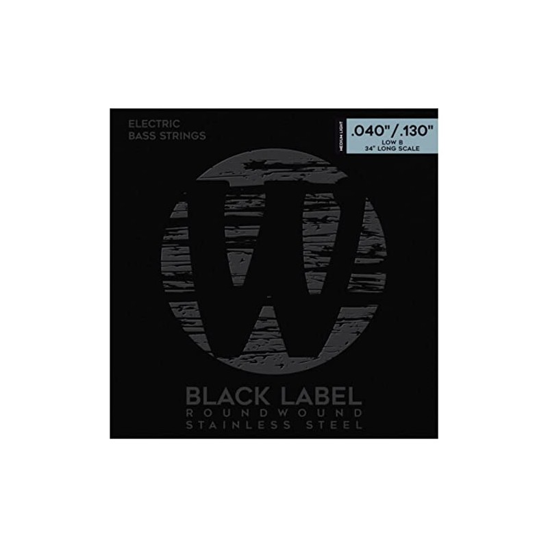 Warwick BlackLabel 040-130, 5-string · Electric Bass Strings