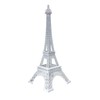 allgala 19 Inch 48CM Eiffel Tower Statue Decor Alloy Metal-White