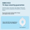 SIBIO KS3 Continuous Ketone Monitor - 14-Day Wearable Sensor for