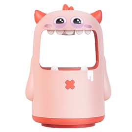 Fly Killer Lamp ABS Strong Suction Photo Catalysis Monster Shape Electric Fly Killer for Fly Pink