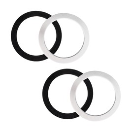 Qrity 4 Pcs Strainer Gasket Seal Ring, O-Rings Sealing Gaskets, O-Ring Strainer Gasket, for Qrity 110mm Sink Waste (ASIN # B06XBSS8QJ)