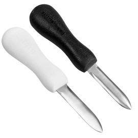 GLEAVI 2pcs Stainless Steel Oyster Knife Oyster Shell-Off Oyster Opener Tool Shell-Off Knife Scallop Opening Tool Clam Opener Oyster