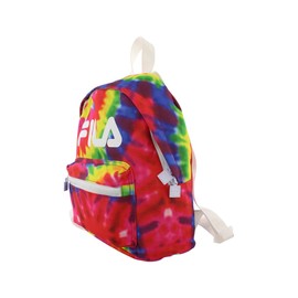 Fila Altra Mini Backpack Tie Dye 12" H x 10" W x 4" D Womens Backpacks, Color: Multi/Pink Glow