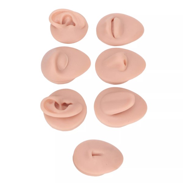 Unbranded Silicone Piercing Practice Model For Novice Piercer