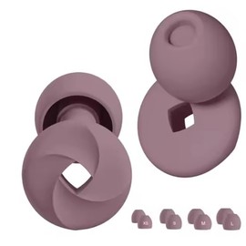 Hushbud Tapones de oídos – Protección auditiva certificada reutilizables para dormir, descansar, concentrarse, conciertos, deportes y viajes – Tapones auditivos con reducción de ruido 33 dB