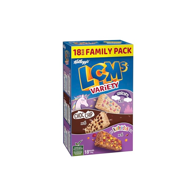 Kellogg's LCM's Variety Snack Bars (Pack Of 18)