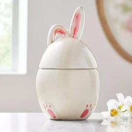 Easter 2-Wick Bunny Candle, 20 oz. (White Vanilla Bliss)