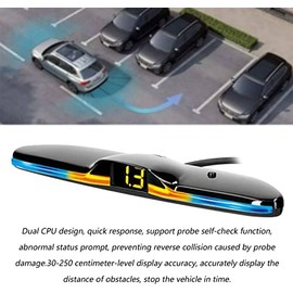 Sensores de estacionamiento para Sistema de Radar automático Retromarcia con 4 sensores de estacionamiento indicador de Distancia, indicador de