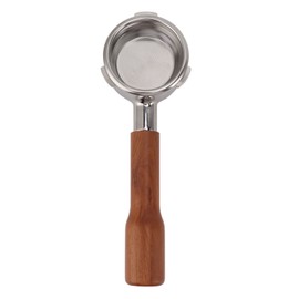 58mm Coffee Portafilter 3 Ears Stainless Steels Bottomless Portafilter Coffee Machine Accessories for Barsetto C1 Red Rosewood