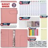 KASTLO A6 PU Leather 51pcs Budget Binder Notebook - Money