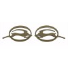General Motors OEM NEW Rear Quater Panel Emblem Right &