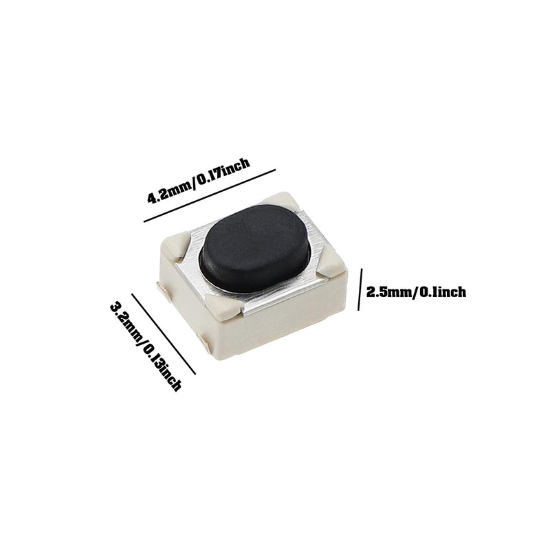 Micro Traders 10PCS Micro Switch Button Compatible with Astra J