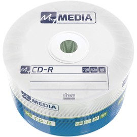 MyMedia CD-R - 700MB with 52x Burning Speed, wrap of 50 pieces