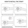 TStrap Extra Long Watch Band - XL XXL Leather Watch