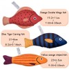 Fangehong Cat Toy Fish with Catnip, 3 Pieces Toy with